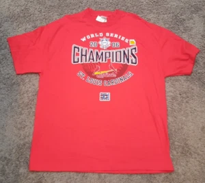 St Louis Cardinals 2006 World Series Shirt sz 2XL *NEW* - Picture 1 of 4