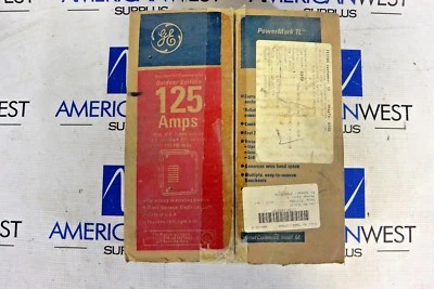 NUEVO CENTRO DE CARGA GE TL412C 125 AMPERIOS 240 VOLTIOS TERMINAL PRINCIPAL 1PH 3W TL412C Foto 1 de 4
