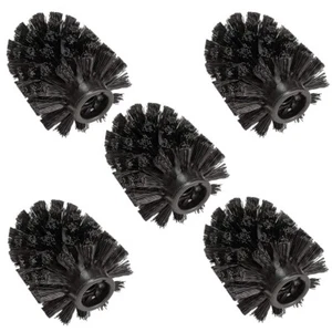 WENKO 5x WC Bürstenkopf Ersatzbürste Kunststoff Ø 7,5 cm Ersatzbürstenkopf - Bild 1 von 4