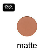Coastal Scents Hot Pot Eye Shadow - HARVEST BROWN - brown, hint of orange MATTE