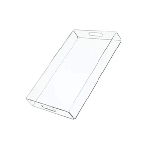 Acryl Ablage Snack Tablett KTV Ablage Acryl Serving Platter Acryl Tisch Tablett - Bild 1 von 12