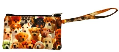 Muñequera PERROS EN ABUNDANCIA con Cremallera Totalmente - Nueva Foto 1 de 2