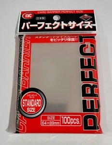 KMC Perfect Size - 100 Soft Inner Sleeves - MTG Magic Pokémon - New OVP Sealed - Bild 1 von 2