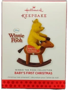 2013 Hallmark Keepsake Ornament - Baby's First Christmas - Winnie The Pooh - Picture 1 of 2