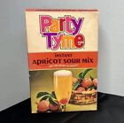Accessoire vintage Party Tyme instantané abricot aigre mélange MCM fournitures de bar boîte ouverte 8 paquets