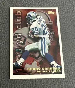 Barry Sanders 1995 Topps 1000 Yard Club #1 Detroit Lions - Picture 1 of 2
