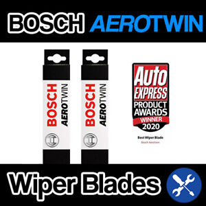 BOSCH AERO AEROTWIN FLAT Windscreen Wiper Blades For Volvo C70 MK2 (06-)