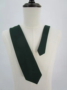 Pietro Di Roma Men's Tie Green Solid 56" Long 4" Wide Polyester Vintage Necktie - Picture 1 of 7