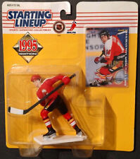 THEOREN FLEURY:  Calgary Flames 1995 Starting Lineup NHL Figure & Card