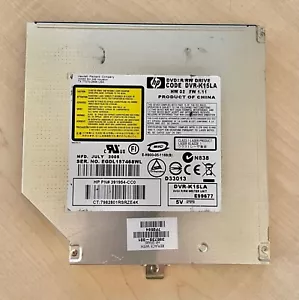 HP DVD +/- R/RW Unità CD HP PN# 391954-CC0 DVR-K15LA Ricambio# 395730-001 - Foto 1 di 1