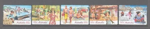 Australia 2010 Long Weekend Used set 5 self adhesive stamps - Picture 1 of 1