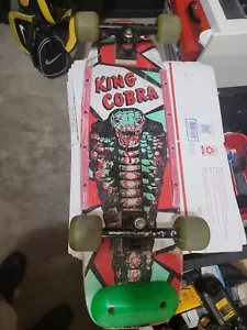 Vintage anni 80 Valterra King Cobra Deck Trucks Ruote Shred Skateboard Skate anni 80 90 - Foto 1 di 12