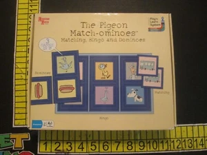 The Pigeon Match-ominoes - Matching Bingo and Dominoes Board Game by University - Picture 1 of 10