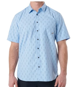 New 5.11 Tactical Mens Shirt Short Sleeve Snaps XL Pocket Knife Print - Picture 1 of 2