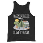Camp Hair Camping Adventure Forest Nature Lover Gift Tank Top