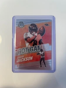 Lamar Jackson NFL Ravens 2021 Panini Mosaic Got Game? #GG-4 - Bild 1 von 2