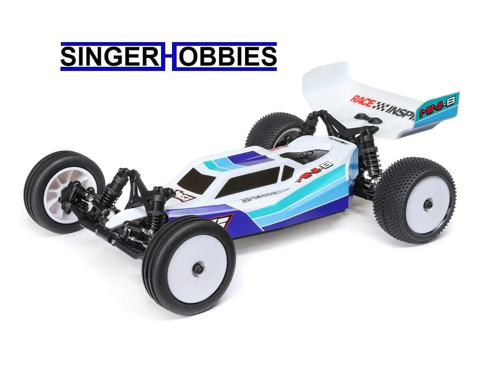Losi 1/16 Mini-B 2 Wheel Drive Buggy Brushless RTR Blue LOS01024T2