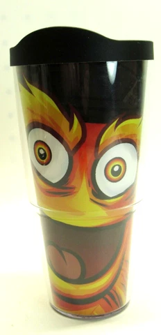 NHL Philadelphia Flyers GRITTY Tervis Thermal Tumbler 24 oz With Lid New Cover