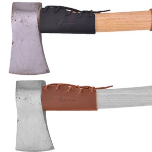 Wayne's Dog Genuine Leather Axe Handle Guard Collar Holster Hatchet Protection - Bild 1 von 70