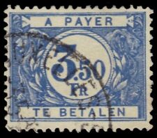 BELGIUM J34 - Numeral of Value "Postage Due" 1929 Deep Blue (pf42754)