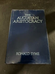 Ronald Syme 1st Ed 1987 The Augustan Aristocracy Roman Aristocracy HC w/DJ - Imagen 1 de 4