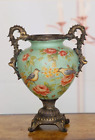 Wunderschne Majesttische Keramik Porzellan Vase Edel erlesen 41x30x16cm