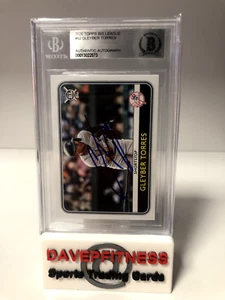 Gleyber Torres 2020 Topps Big League Becket Auto Authenticated - Picture 1 of 2
