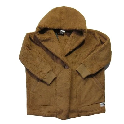 NWT The North Face Campshire Wrap Sherpa Fleece in Cedar Brown Oversize Jacket - Image 1 of 4