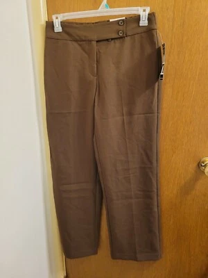 Новый с Ярлыками - белый олень размер 8 кофе дом коричневый похудения карьера/платье брюки совершенно новый - Изображение 1 из 4