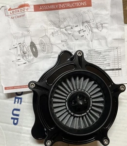 Turbine Air Cleaner Intake for Harley Touring M8 06-16 & Softail Dynamo 2017 - Bild 1 von 5