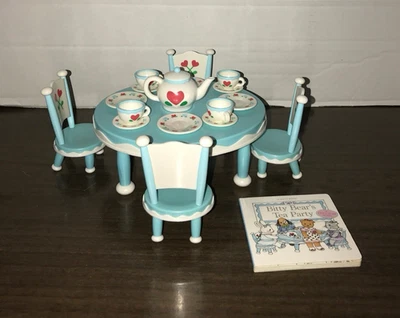 Juego American Girl Bitty Baby BEAR TEA PARTY--Retirado-- Foto 1 de 4