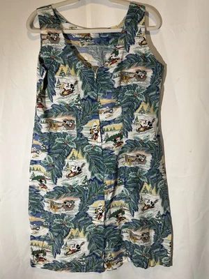 Vestido ajustado informal hawaiano talla M Disney's Mickey Mouse de Reyn Spooner Foto 1 de 4