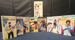 9 Elvis VHS  Roustabout + Spin Out + Jail House Rock + Clambake + Kid Galahad  - Imagen 1 de 17