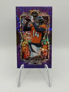 Courtland Sutton - 2021 Panini Legacy #89 Premium Mini Amethyst /10 Broncos SSP - Picture 1 of 3