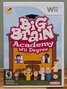 Big Brain Academy: Wii Degree (Nintendo Wii)➡️CIB - Tested - Near Mint 📀! - Picture 1 of 5