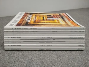 Architectural Digest Magazine Lot of 11 - 2017, Complete Year Minus May - Minty! - Picture 1 of 13