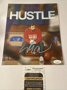 ADAM SANDLER Signed 8x10 “Hustle” Netflix Poster AUTHENTIC AUTOGRAPH JSA COA LOA - Picture 1 of 3