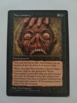 Necromancy HP MTG Magic the Gathering Visions - Image 1 of 4