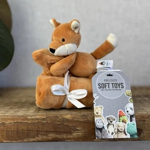Jellycat My First Fox Schnuller - Orange Velour Fox Kuscheldecke Neutral (#2) - Bild 1 von 9