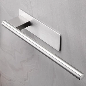 Self Adhesive Towel Rail Hand Towel Holder 304 Stainless Steel Towel Holders for - Picture 1 of 8