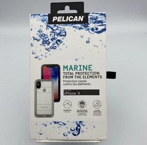 Pelican Marine Waterproof Case for iPhone X - Clear - Bild 1 von 3