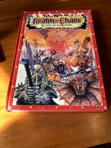 Realm of Chaos, Warhammer Oldhammer Rule Book Hardback Reprint - Picture 1 of 2