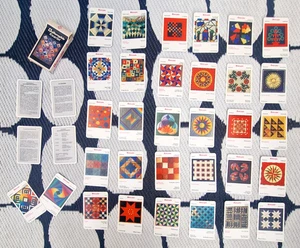 Retro ' Quiltersgilde ' Quilting Pattern Card Set & Instruction Book Vintage *** - Picture 1 of 5