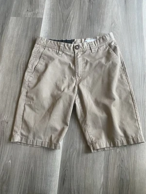 Volcom Men’s Tan Shorts Size 30 zipper pockets - Image 1 of 4