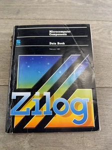 1980 Zilog Microcomputer Components Data Book Softcover Manual - Picture 1 of 15