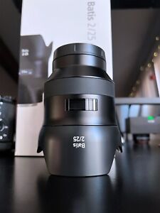 ZEISS Batis 25mm f2 Lens for Sony FE with Hood & Box & ND FILTER