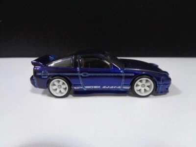 Hot Wheels 2024 Super Treasure Hunt '96 Nissan 180SX Type X Blue STH Loose Mint - Image 1 of 4