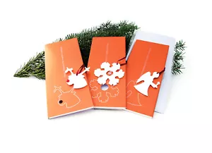 Weihnachtskarte ink. Christbaumschmuck Grußkarte " christl " von XXD - Bild 1 von 13