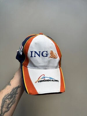 Fernando Alonso Renault team formula one cap hat - Image 1 of 4