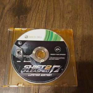 Shift 2: Unleashed -- Limited Edition (Microsoft Xbox 360, 2011)Disc Only TESTED - Picture 1 of 4
